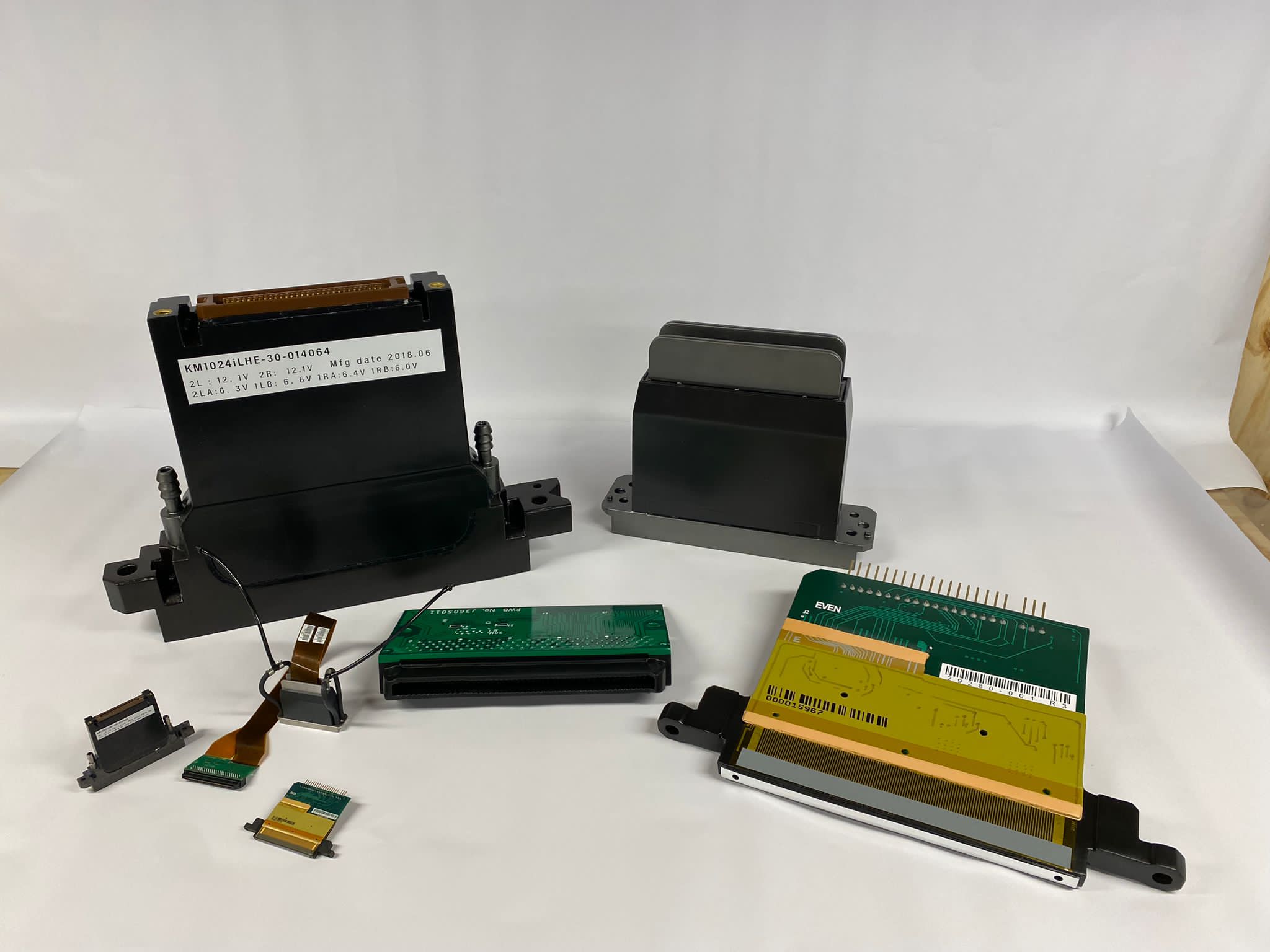 Enlarged 3D-Printed Models of Printheads for Digital Dot