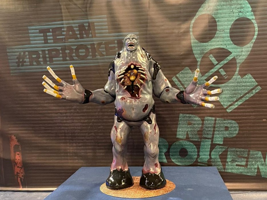 Smokezilla custom character for Fortnite created for Kom Op Tegen Kanker