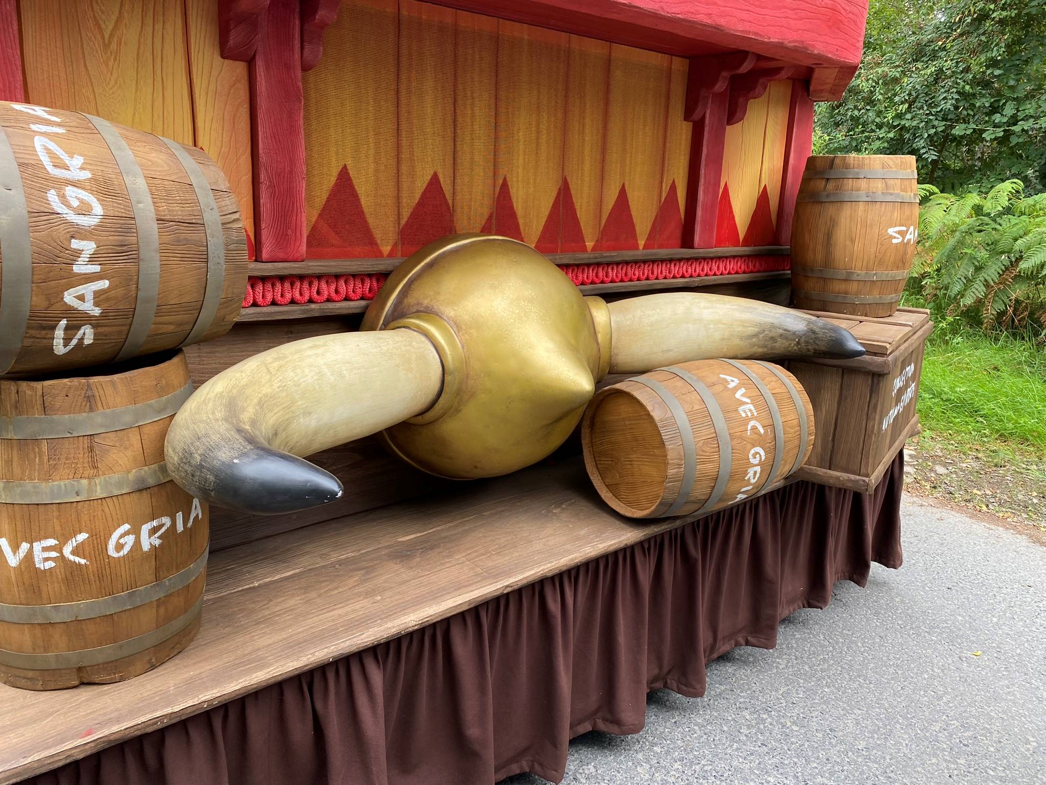 3D-printed Hispanic helmet for the Hispania chariot at Parc Astérix’s "Le Défilé Gaulois" parade